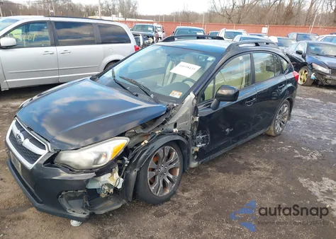 2013 Subaru Impreza 2.0I Sport Premium из США, поврежденный, VIN JF1GPAL62D2857999